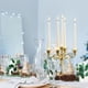 thumbnail image 2 of Juego de 40 velas Taper Candles flamecan, color marfil, 25 cm, sin perfume, de 7 a 8 horas, 2 of 6