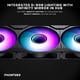 thumbnail image 2 of Paquete triple de ventiladores de refrigeración Phanteks M25-120 Gen2 Reversed Blade, 2 of 7