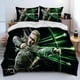 thumbnail image 1 of L-Lord of the Rings H-Hobbit Comforter Bedding Set,Duvet Cover Bed Set Quilt Cover Pillowcase,king Queen Size Bedding Set BoysBed Sheets, 1 of 5