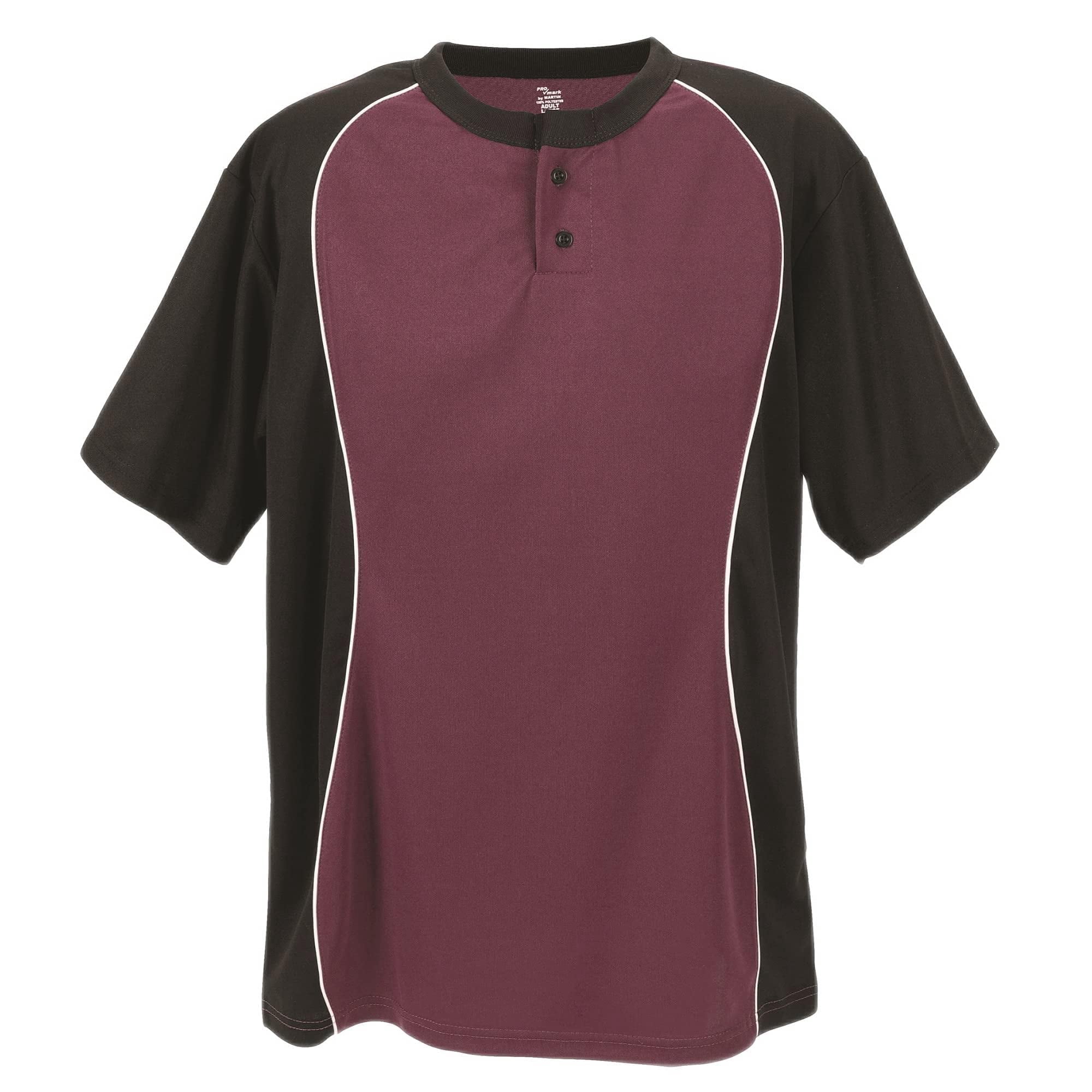 Polo Martin Sports Con Tapeta De Dos Botones Para Adulto, Granate, A3x