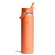 thumbnail image 1 of Botella de agua Hydro Flask aislada de 710 mL, boca ancha, tapa con popote, 1 of 7