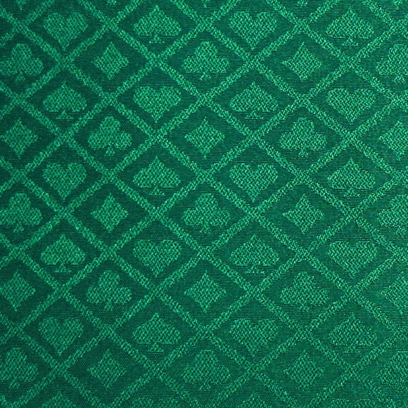 Mantel para mesa de póker Ebrick 274 x 152 cm impermeable verde