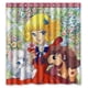 thumbnail image 1 of Cortina de ducha Lulu Flower Angel con ganchos, tamaño 66 x 72 pulgadas, 1 of 3