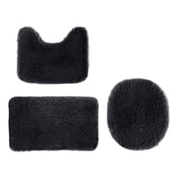 Genérico - Alfombras Baño 3 Piezas Suave Antideslizante Jhn