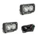 thumbnail image 1 of Baja Designs S2 Sport - Par de Pods de Luz LED Negros - 2 unidades con arnés de cableado - Haz de conducción/combinado - Lente clara, 1 of 8