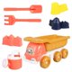thumbnail image 3 of Beach Toy Sandpit Toys Kids Juego De Herramientas De Jardinería Para Jardinería Interior Niños Rosa, 3 of 5