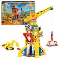 Figura Rubble & Crew Bark Yard Crane Tower Con Rubble De Playset