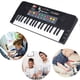thumbnail image 5 of Órgano electrónico de 61 teclas multifunción para niños, piano, rompecabezas, educación temprana, micrófono, música, instrumento musical, juguetes, 5 of 5