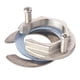 thumbnail image 5 of Accesorio de contratuerca de grifo universal Reemplazo de montaje en forma de C Instalación fácil Fijación Kit de accesorios de fijación de grifo para , acero inoxidable, 5 of 5