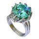 thumbnail image 1 of Anillos de Compromiso de Moissanita Verde de 3-5 Uds para Mujer Corte Redondo Color D Anillos de Diamante VVS1 Anillos de Boda de Moissanita de Plata Esterlina S925 con Certificado, 1 of 9