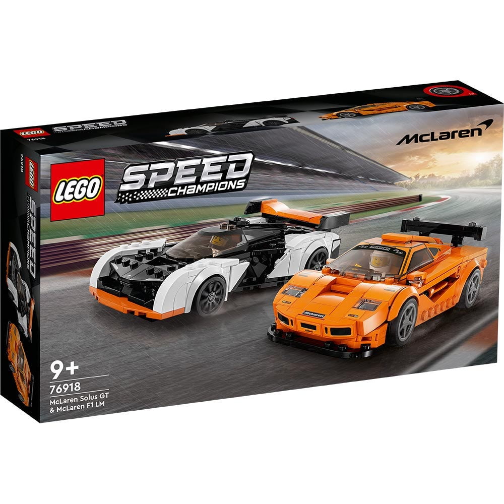 Lego Mclaren Solus Gt Y Mclaren F1 Lm Speed Champions