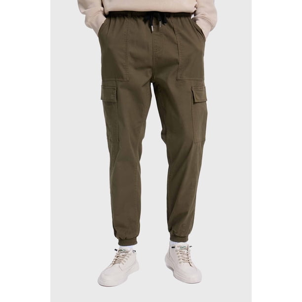 Jeans Hombre Jogger Carpintero Verde