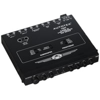 Procesador De Señal Autotek 7007 Eq De 2 Vías Y 4 Bandas Con Control Remoto De Graves