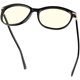 thumbnail image 5 of Gafas bloqueadoras de luz azul Gunnar Ingrid Onyx con lentes transparentes, 5 of 7