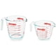 thumbnail image 2 of Juego de vasos medidores Pyrex Glass, 2 piezas, 240 ml y 480 ml, 2 of 2