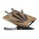 thumbnail image 1 of Set De 6 Piezas Cuchillos Con Tabla De Cortar Gris, 1 of 3