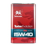 Wolver - Aceite Motor 15W40 Turbo Evolution Diesel 4L Api Ci4 Sl