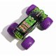 thumbnail image 4 of Monster Jam Grave Digger 1:24 Camión de Fundición a Escala con Ruedas Moradas, 4 of 4