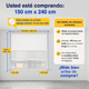 thumbnail image 3 of Cortina Roller Blackout 2 Paño 150x240 Doble Con Visillo Sin Cenefa, 3 of 7
