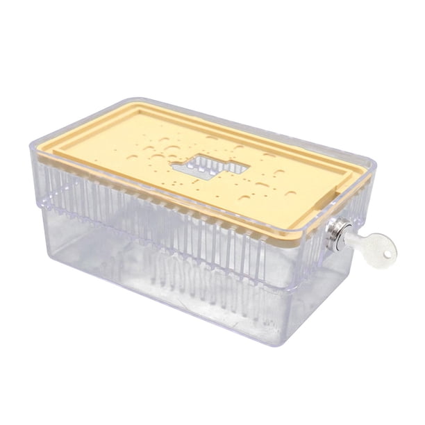 Caja De Bloqueo Del Termostato Del A/C Transparente Con Llave Para Evitar Manipulaciones Caja De Bloqueo Del Termostato 255x158x98mm