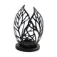 thumbnail image 5 of Portavelas De Hoja, Decoración De San Valentín, Candelabro, Centro De Mesa Para Decoración De Fiesta, Negro, 5 of 5