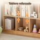 thumbnail image 4 of Estanteria Librero 3+4 Color Madera 120×30×70 cm, 4 of 8