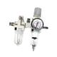 thumbnail image 3 of Separador De Agua Y Aceite Con Manómetro, Práctico Conector Para Desmontaje De Neumáticos A, 3 of 5