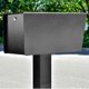 thumbnail image 4 of Mailbox Mail Boss 7536 Street Safe con cierre de seguridad negro, 4 of 9