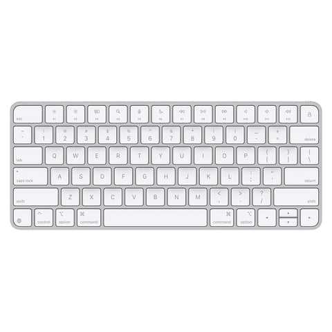 Teclado Apple Magic Wireless Usb-C Blanco Inglés Us