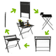 thumbnail image 4 of MESA DE ESCRITORIO PLEGABLE NEGRO, 4 of 6