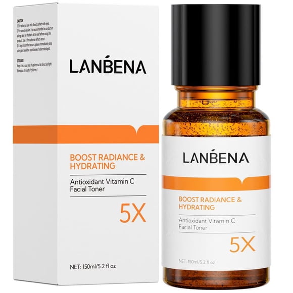 Tónico Facial LANBENA con Vitamina C y Niacinamida 150 ml Hidratante