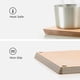 thumbnail image 4 of Tabla para cortar Epicurean Big Block Series 53 x 41 x 2.5 cm Natural, 4 of 5