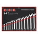 thumbnail image 1 of Juego Llaves Punta Corona Force - 14 Piezas (en Pulgadas), 1 of 2