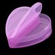 thumbnail image 3 of Caja de Almacenamiento de Pastillas en Forma de Corazón de Plástico con 4 Compartimentos Separados para la Familia Uxcell Púrpura, 3 of 5