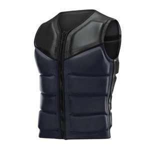 Ioensy - Chalecos Salvavidas Deportes Acuáticos Kayak Supervivencia Flotación Chaleco Salvavidas Negro Xl