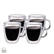 thumbnail image 3 of Set 4 Tazas Vidrio Doble Pared 80 ml Home Logics 1 un, 3 of 6