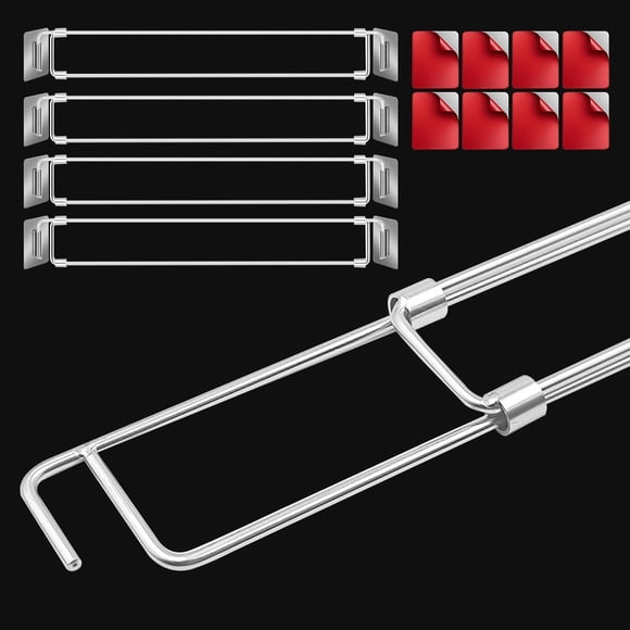 Barras Ajustables para Refrigerador de RV Millsten 35-65 cm Acero