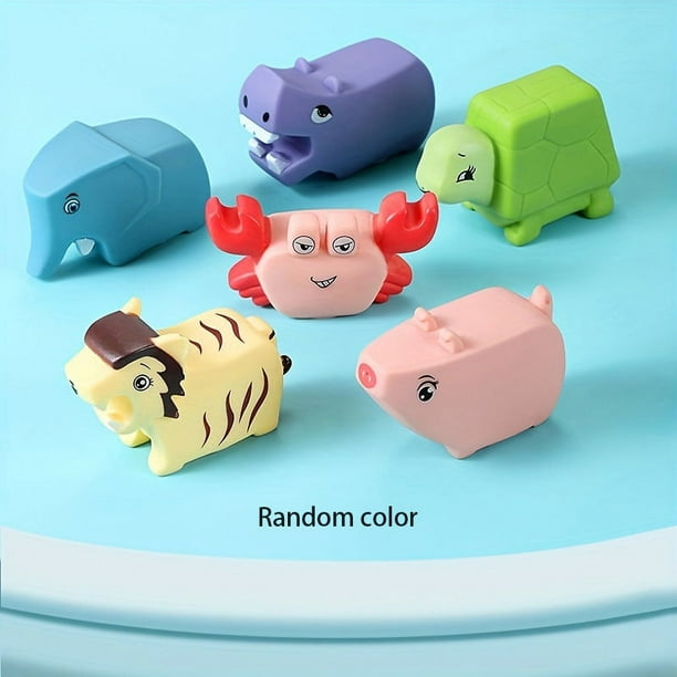 Animal Baby Bath Toys Set For Infants Toddlers Bathtub Beach Pool Water Squirt Floating Stacking Toy For Kids, 6 Pack Dinosaur Baby Bath Toys Set