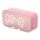thumbnail image 2 of Altavoz Exterior Estéreo Bajo Digital LED Reloj Rosa, 2 of 3