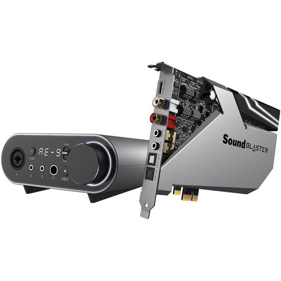 Tarjeta de sonido Creative Sound Blaster AE-9 gris metálico