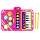 thumbnail image 1 of Alfombra Musical 2 en 1 "Jazz Play Mat" Piano y Batería Rosada, 1 of 4