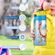 thumbnail image 5 of Ren y Stimpy Botella de Agua con Tapa Pop Top de Un Toque, Acero Inoxidable, a Prueba de Fugas, para Deportes, Botella Infantil azul 12 oz, 5 of 6