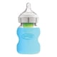 thumbnail image 2 of Funda Protección Mamadera Vidrio Boca Ancha 150ml azul, 2 of 5