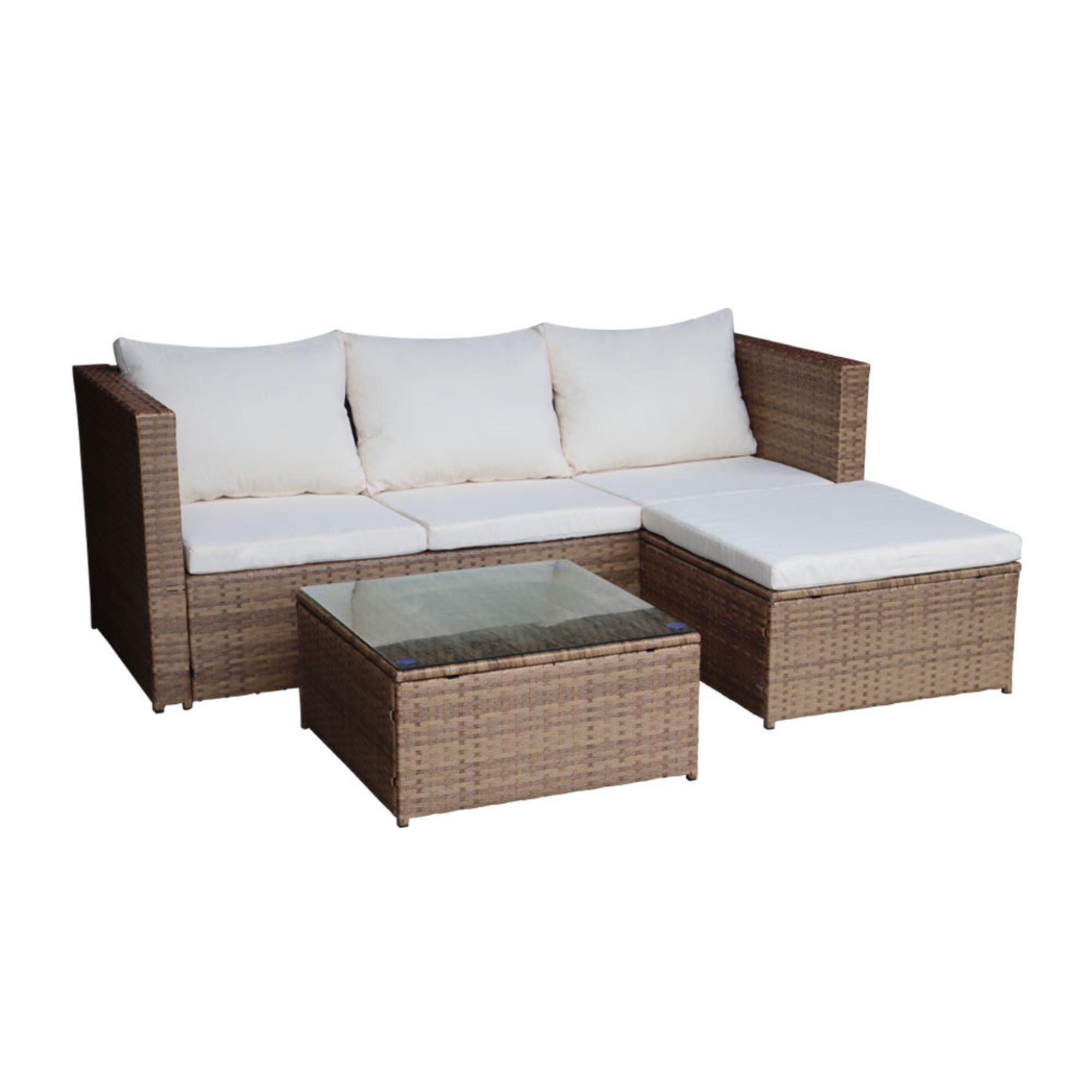 Mainstays - Juego Terraza 3 Piezas Rf730D Beige