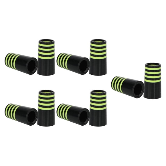 10 Uds Casquillos De Hierro Para Golf Tama?o .370 Adaptador De Punta Cónica Para Campo De Golf Al Aire Libre Estilo A