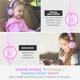 thumbnail image 2 of Auriculares MEE audio KidJamz KJ55 Safe Listening USB-C Rosa, 2 of 9