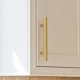 thumbnail image 3 of Goldenwarm 10 Pack 3 inch Gold Cabinet Handles Brushed Gold, 3 of 3