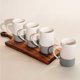 thumbnail image 5 of Set de 4 tazas de café MORA 355 ml Acabado rústico, 5 of 8