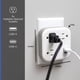 thumbnail image 3 of Protector contra Sobretensiones GE de 3 tomas con puertos USB‑C/A 980J, 3 of 6
