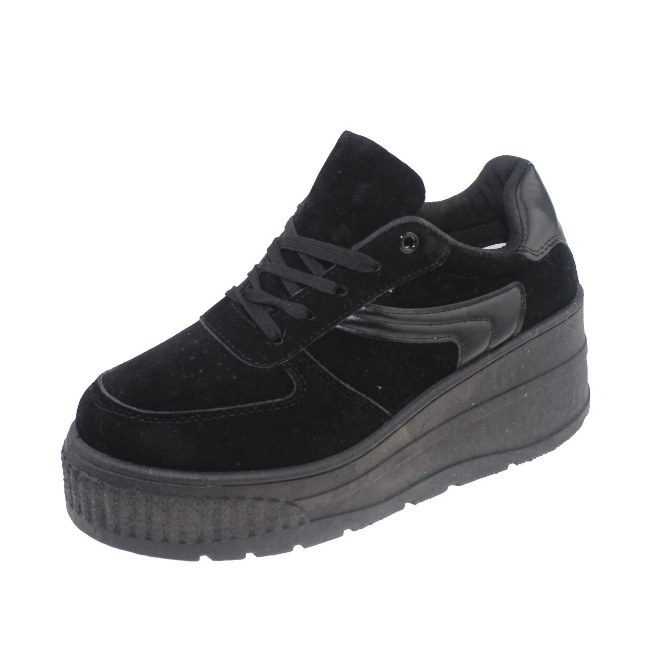 Zapatilla Negro Vía Franca